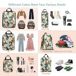 Compression Packing Cubes Set for Travel Organizing