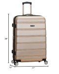Rockland Melbourne 28" Hardside Spinner Luggage - Champagne