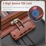 Merax 24-Inch Spinner Luggage with TSA Lock