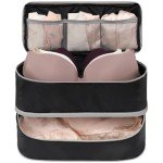 Cambond 4-in-1 Travel Underwear Organizer Bag