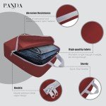 Burgundy Compression Packing Cubes Set for Travel