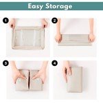 7-Piece Waterproof Packing Cubes for Travel