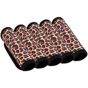 5 Pack Neoprene Luggage Handle Wraps