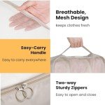 7-Piece Waterproof Packing Cubes for Travel
