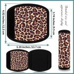 5 Pack Neoprene Luggage Handle Wraps