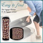 5 Pack Neoprene Luggage Handle Wraps