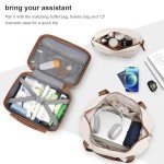 Joyway 3-Piece Spinner Luggage Set - Green/Brown