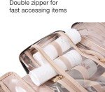 BAGSMART Water-resistant Hanging Toiletry Travel Organizer