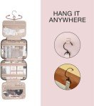 BAGSMART Water-resistant Hanging Toiletry Travel Organizer