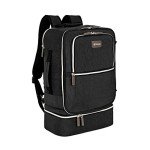 Biaggi Carry Cube Backpack: Lightweight Travel Bag (Black)
