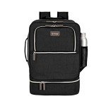 Biaggi Carry Cube Backpack: Lightweight Travel Bag (Black)