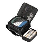 Biaggi Carry Cube Backpack: Lightweight Travel Bag (Black)