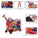 Spider-Man 18” Ride-On Luggage by Bioworld