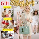 Spacious Canvas Tote Bag with Pockets for Women