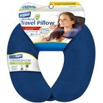 Cloudz Blue Microbead Travel Neck Pillow