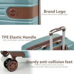 Merax Lightweight 4-Piece Expandable Luggage Set