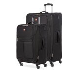 SwissGear 4010 Black Softside Spinner Luggage Set