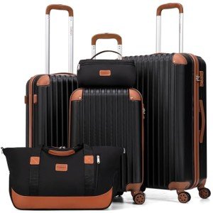 Cosbarn 5-Piece Hard Shell Luggage Set