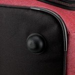 Pacific Gear Heavy Duty Rolling Duffel Bag - Red