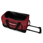 Pacific Gear Heavy Duty Rolling Duffel Bag - Red