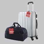 Medical Luggage Tags - 2 Pack Bright Design