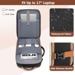 40L Waterproof Carry-On Backpack with USB Port