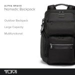 TUMI Alpha Bravo Nomadic Backpack - Black 15