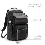 TUMI Alpha Bravo Nomadic Backpack - Black 15