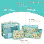 Hello Kitty 5-Piece Packing Cubes Set