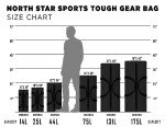 North Star 40" Midnight Black Duffel Bag