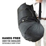 North Star 40" Midnight Black Duffel Bag