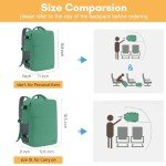 Taygeer Lightweight Travel Backpack with USB Port