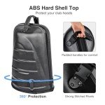 Golf Travel Bag with Wheels and Waterproof Fabric