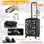 Redbaker Kids 6-Piece Rolling Luggage Set