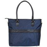 Kenneth Cole Chelsea Quilted Laptop Tote - Navy