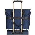 Kenneth Cole Chelsea Quilted Laptop Tote - Navy