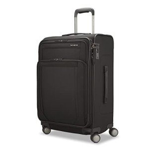 Samsonite Lineate DLX Black Expandable Spinner Luggage
