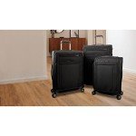 Samsonite Lineate DLX Black Expandable Spinner Luggage