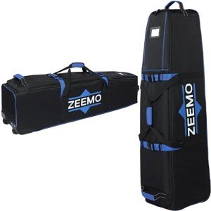 ZEEMO Airline-Approved Golf Travel Bag with Wheels