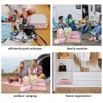 6-Piece Waterproof Packing Cubes Set for Travel