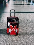 Personalized Minnie Mouse Kids Rolling Luggage