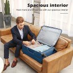 Coolife Lightweight 4-Piece Softshell Luggage Set