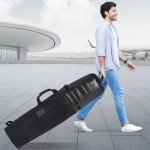 Golf Travel Bag with Wheels and Waterproof Fabric