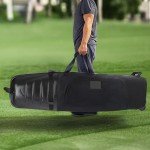 Golf Travel Bag with Wheels and Waterproof Fabric