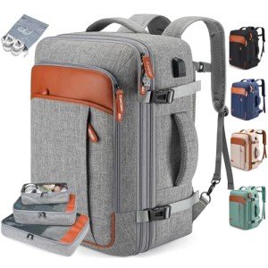Expandable Flight-Approved Travel Laptop Backpack