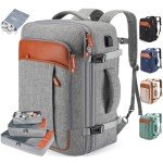 Expandable Flight-Approved Travel Laptop Backpack