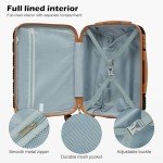 Lightweight 6-Piece Hardshell Luggage Set