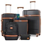 Joyway 5-Piece Hardside Luggage Set with Backpack