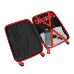 Hello Kitty 6-Piece Travel Set with Luggage & Accessories