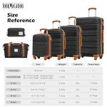 Lightweight 6-Piece Hardshell Luggage Set